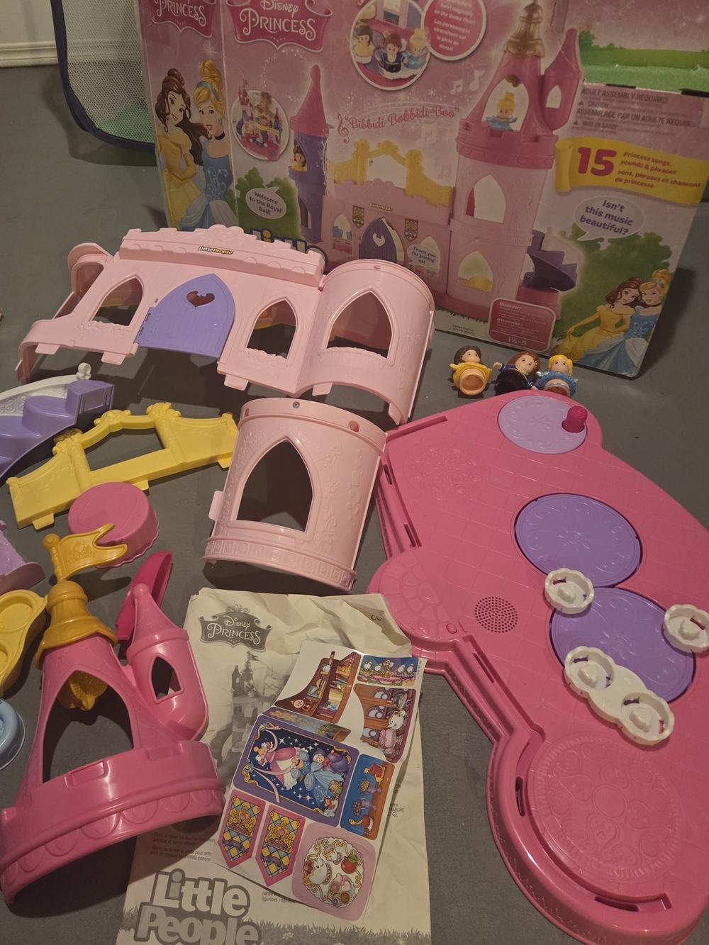 Little People Disney Princess Musical Dancing Palace With Box